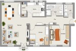albero:) top saniert und mittendrin - Etagenwohnung Seligenstadt | Angebot:23199302